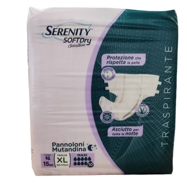 Serenity Pants Sensitive XL – 15 unidades
