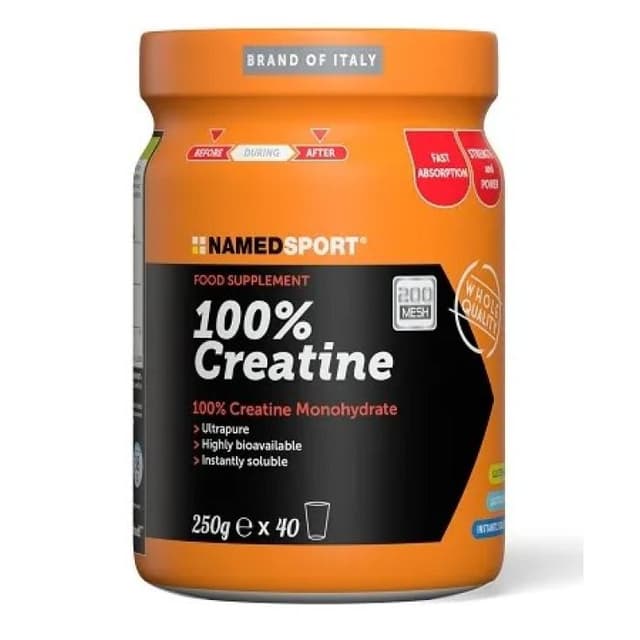 Creatina 3 g – 250 g | NamedSport 100% Creatine Powder 200 Mesh