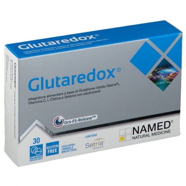 Glutatión 250 mg + Vitamina C – 30 comprimidos | Glutaredox