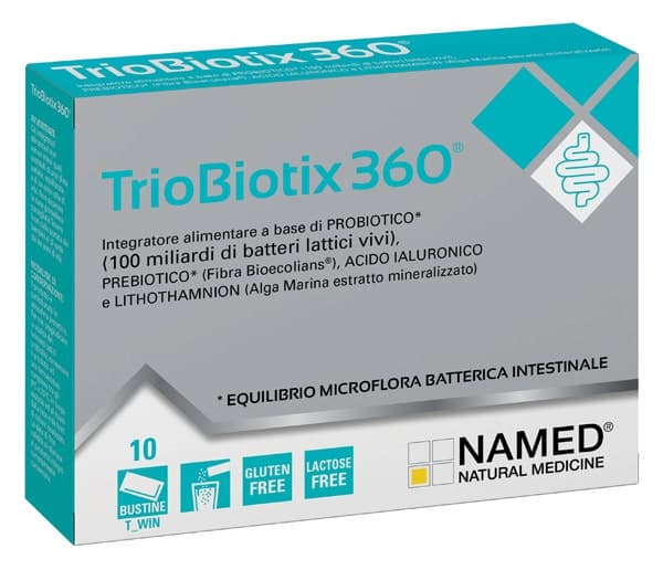 Triobiotix360 – Probióticos con bacterias lácticas, 10 sobres