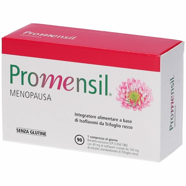 Promensil Menopausia – Isoflavonas de trébol rojo – 90 comprimidos