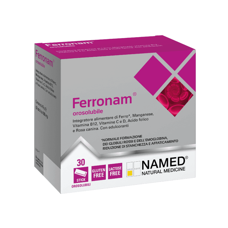 Hierro 30 mg – 30 sobres | Ferronam Orosolubile