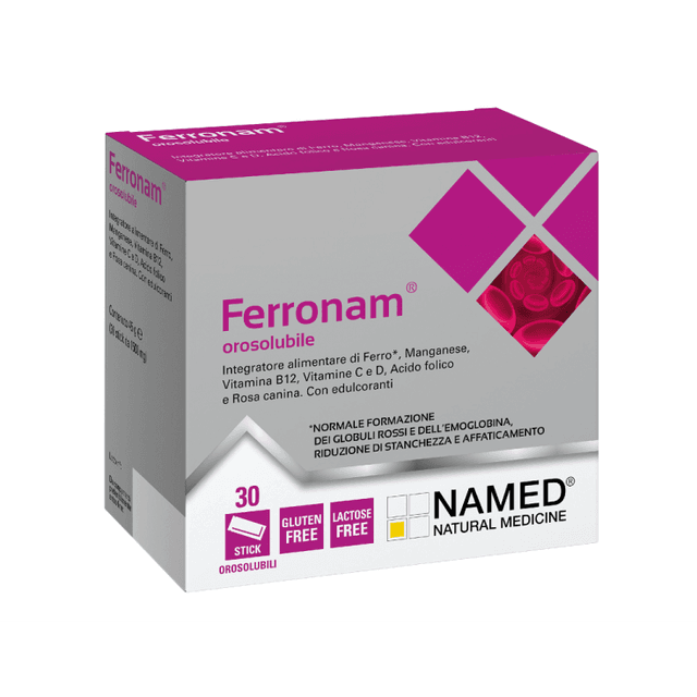 Hierro 30 mg – 30 sobres | Ferronam Orosolubile