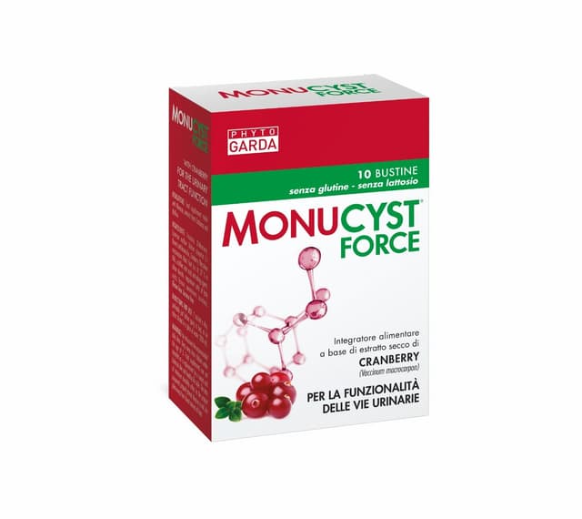 Monucyst Force D-Manosa 1.000 mg + Arándano Rojo – 10 sobres
