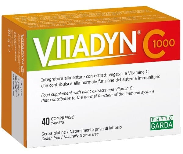 Vitamina C – 40 comprimidos | Vitadyn C 1000