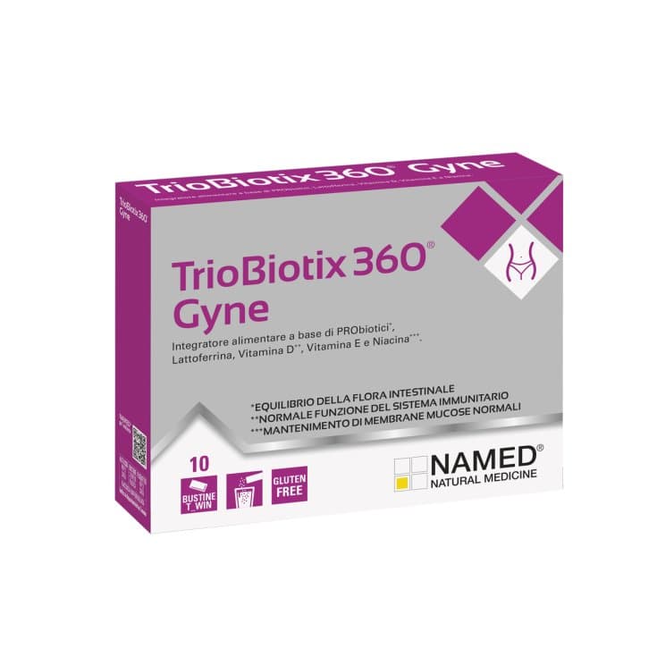 Triobiotix 360 Gine – Probióticos con bacterias lácticas, 10 sobres