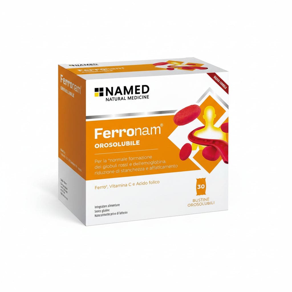 Hierro 30 mg – 30 sobres | Ferronam Orosolubile