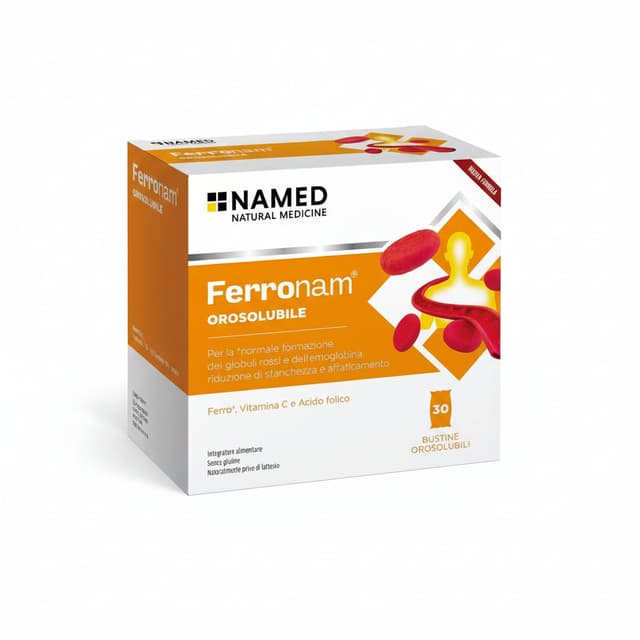 Hierro 30 mg – 30 sobres | Ferronam Orosolubile