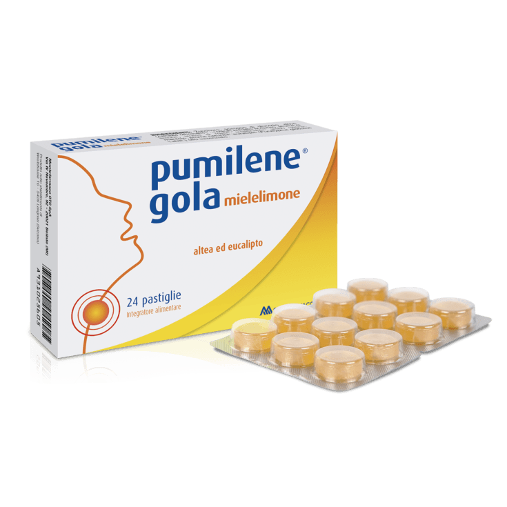 Pumilene Garganta Miel y Limón – 24 pastillas