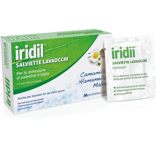 Iridil Solución Limpiadora Ocular Monodosis – 14 unidades
