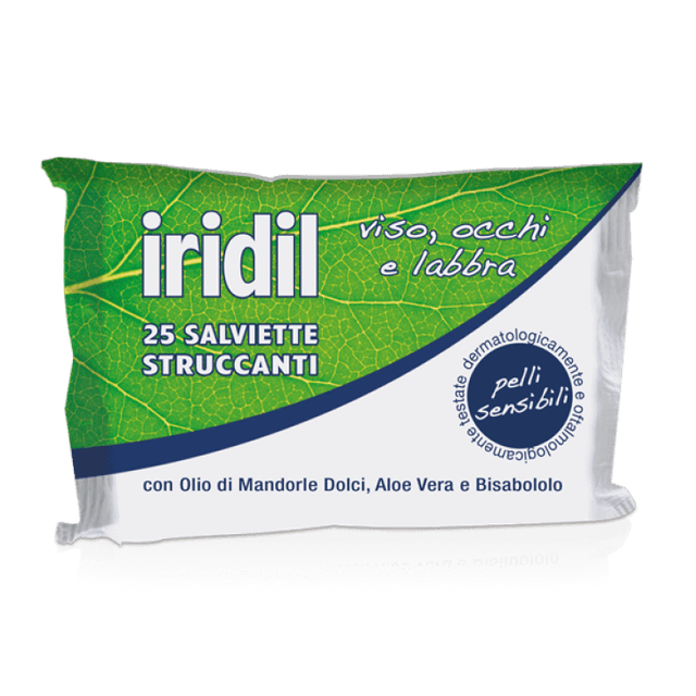 Iridil Toallitas Limpiadoras Oculares – 25 unidades
