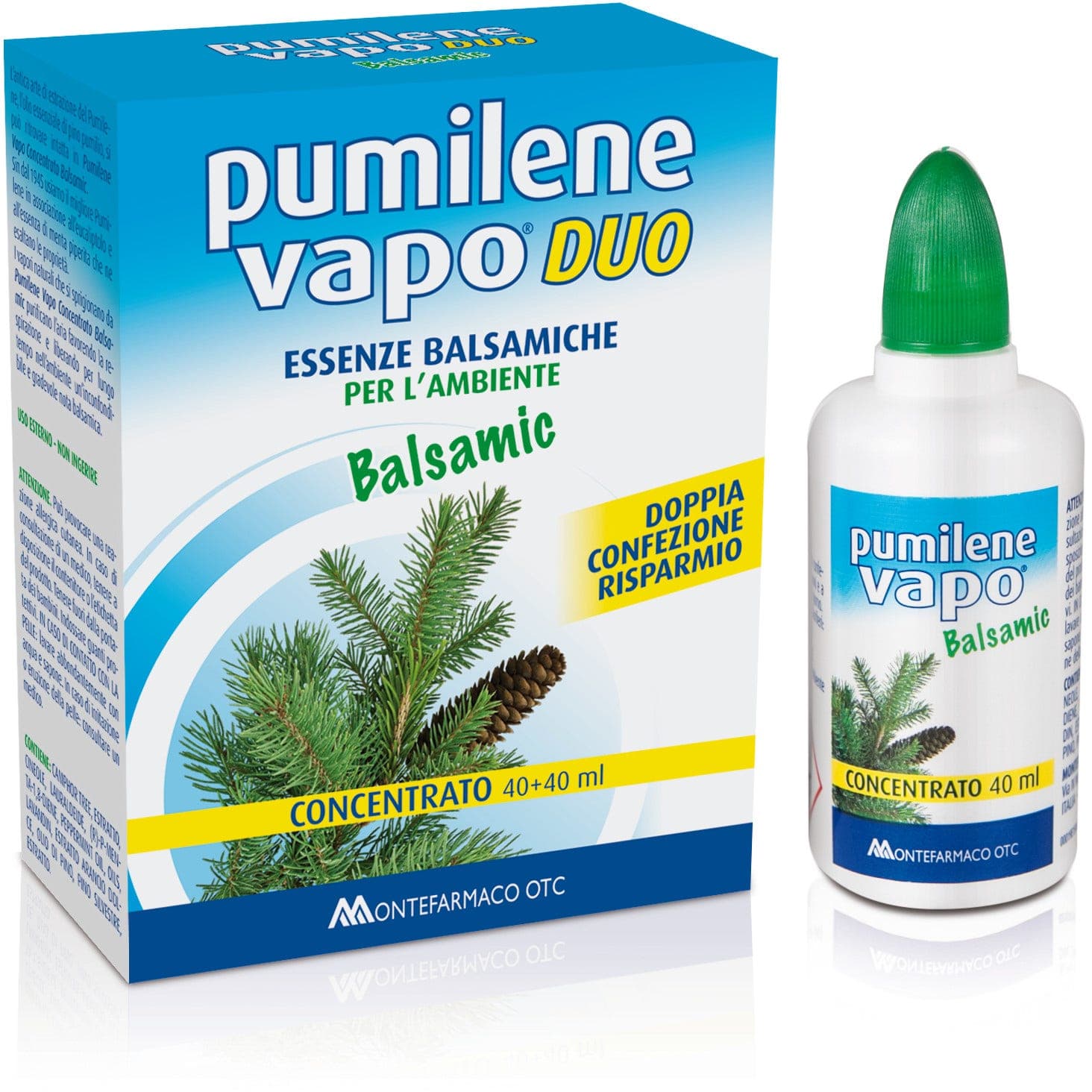Pumilene Vapo Duo – 2x40 ml con difusor