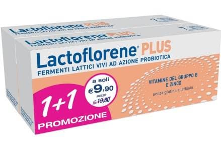 Probióticos con bacterias lácticas – Bipack 7 ampollas | Lactoflorene Plus