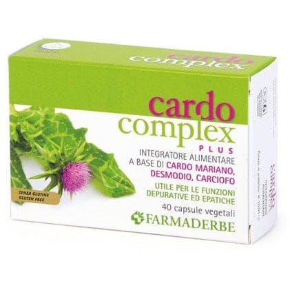 Cardo Complex Plus Cardo Mariano 160 mg + Cúrcuma – 40 cápsulas