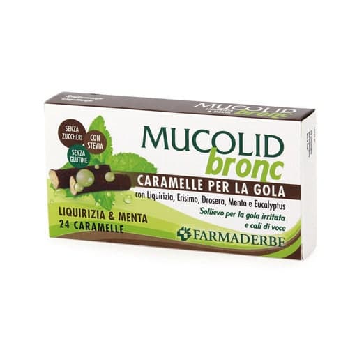 Mucolid Bronc Regaliz – 24 caramelos