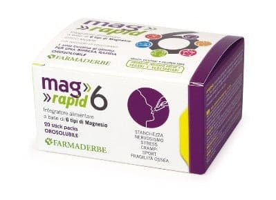Mag 6 Rapid Magnesio – 20 sobres | Farmaderbe
