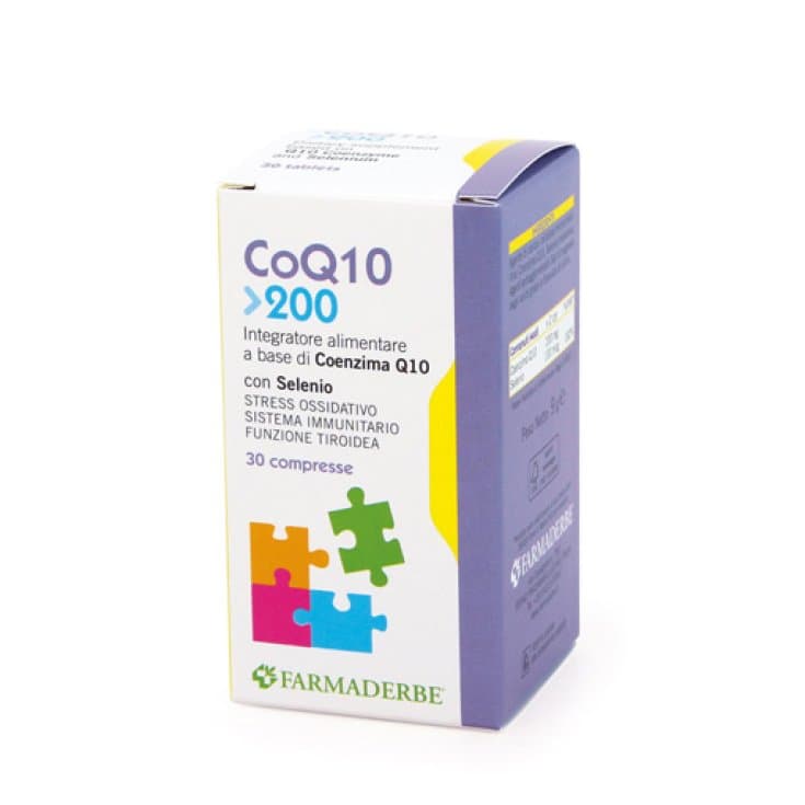 CoQ10 200 – 30 cápsulas | Farmaderbe