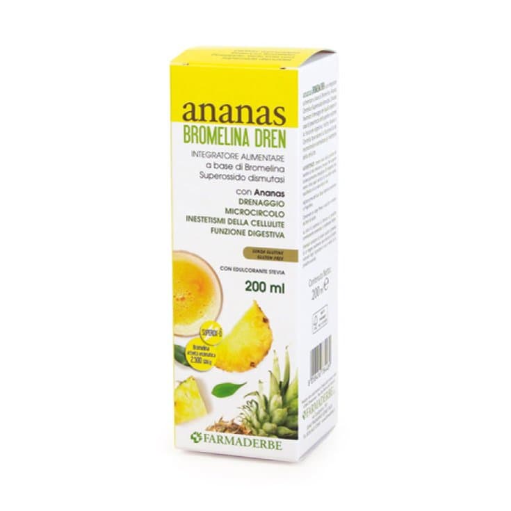 Ananas Bromelina Dren – 200 ml | Farmaderbe