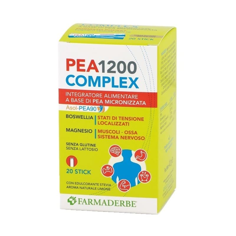 PEA Complex 1200 – 20 sticks de Farmaderbe