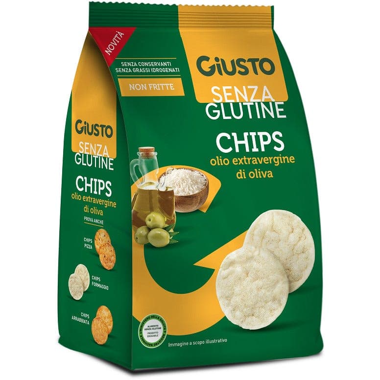Giusto S/G Chips Aceite EVO sin gluten – 40 g
