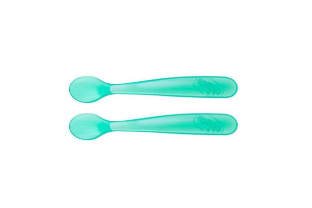 Cubiertos Infantiles de Silicona Azzurro – A partir de 6 meses