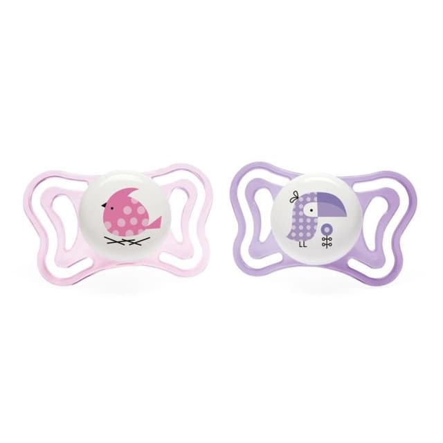 Chicco Succh Chupete de Silicona 2-6M – Pack de 2