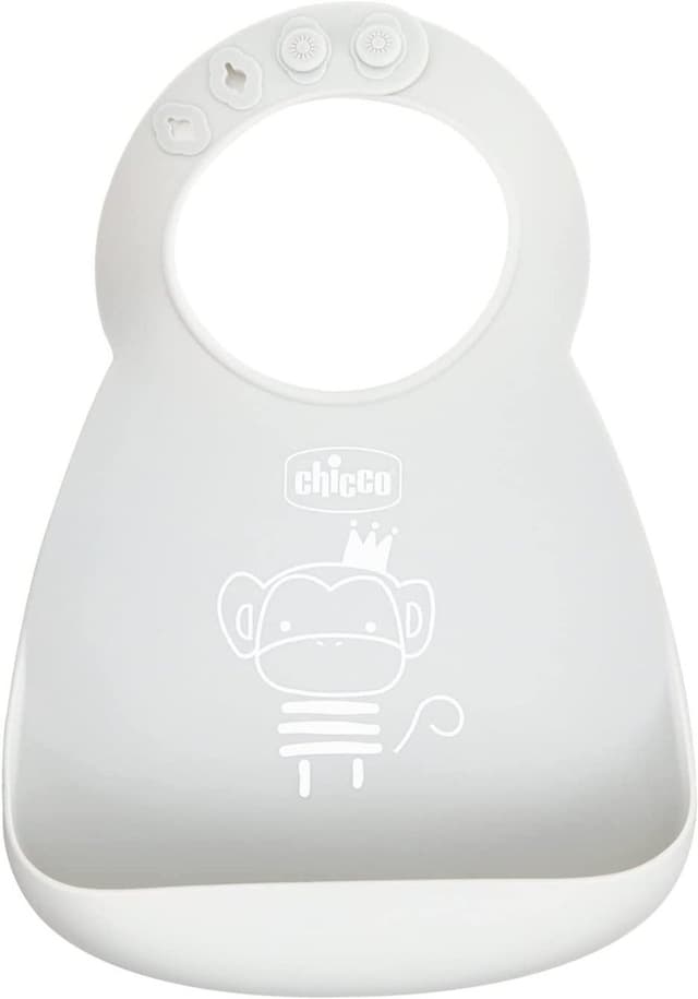 Chicco Babero de Silicona – Neutro