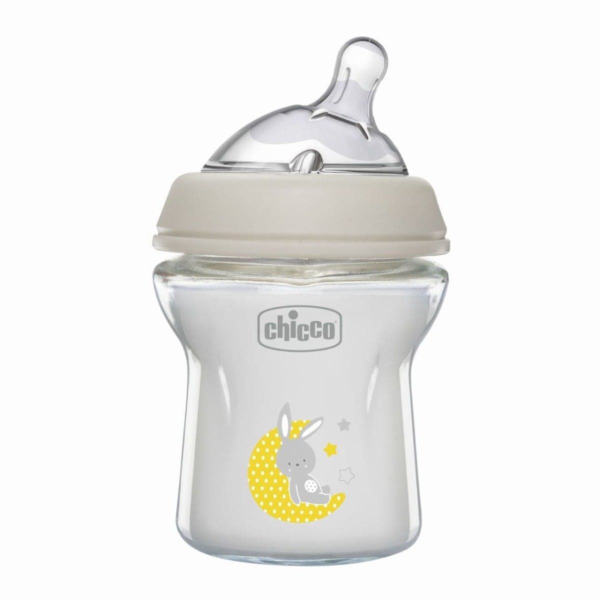 Biberón de cristal Chicco BIB NF – 150 ml, desde 0 meses