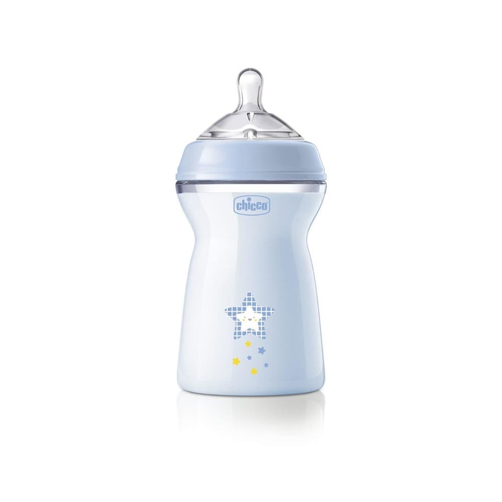 Biberón de plástico Chicco BIB NF – 330 ml, desde 6 meses