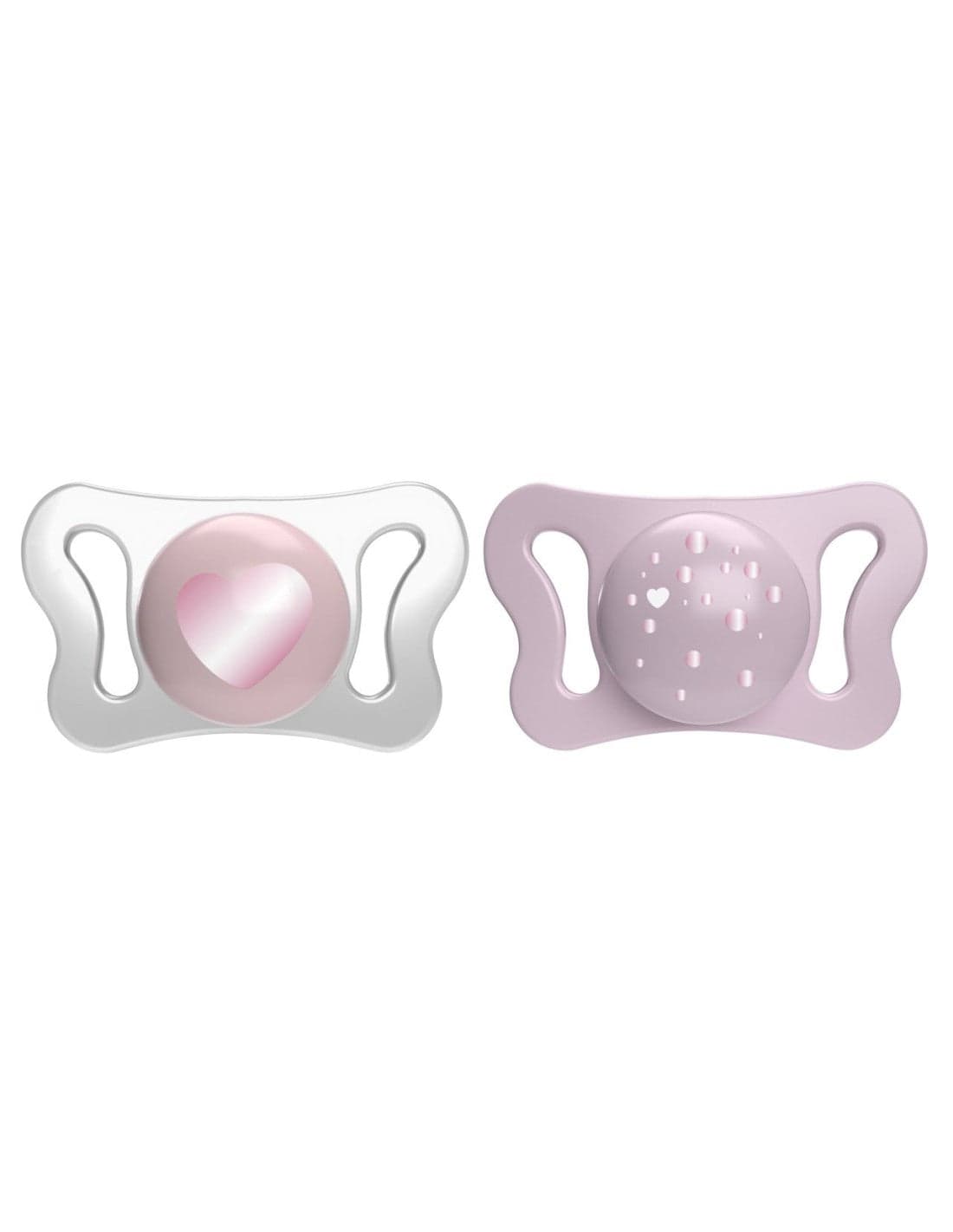Chicco Succhietto Micro Girl – 0-2 meses, pack de 2 unidades