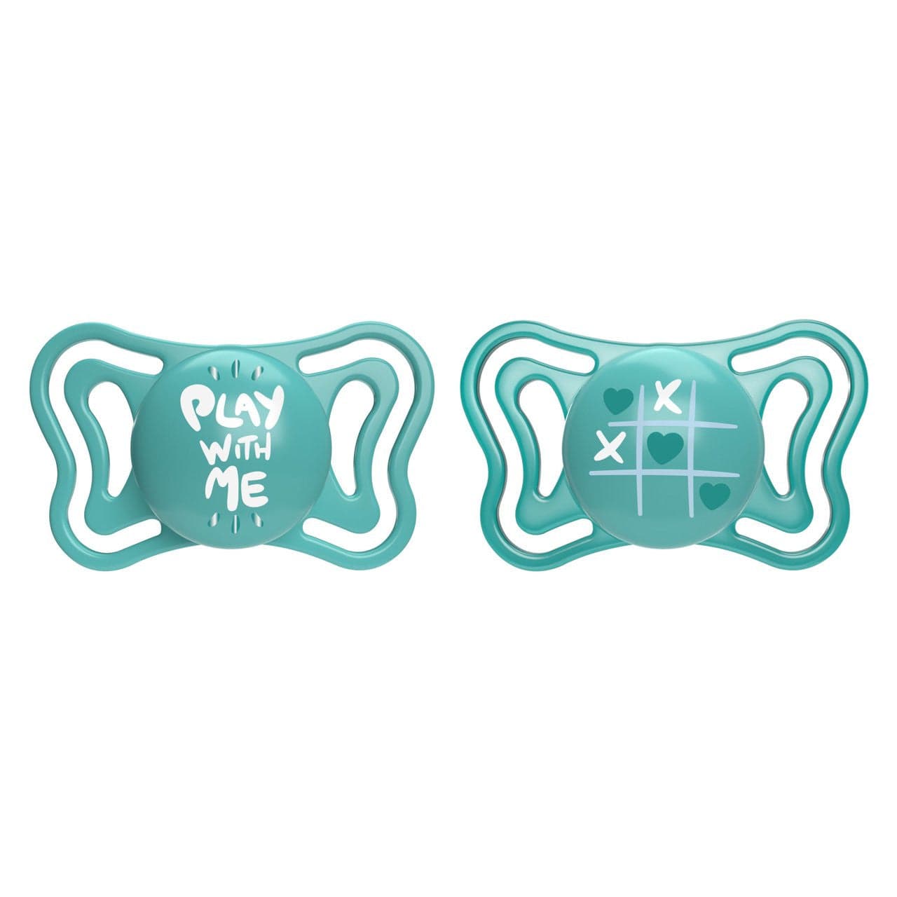 Chicco Chupete Light Azul Celeste Silicona 16-36M – 2 unidades