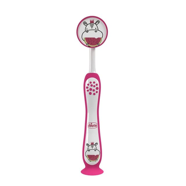 Chicco Cepillo de Dientes Infantil – 3-6 años, Rosa