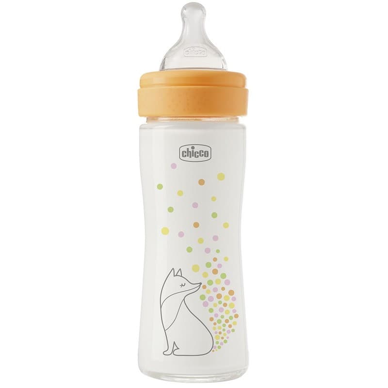 Chicco Babero de Silicona con Bolsa 240 ml – Niña