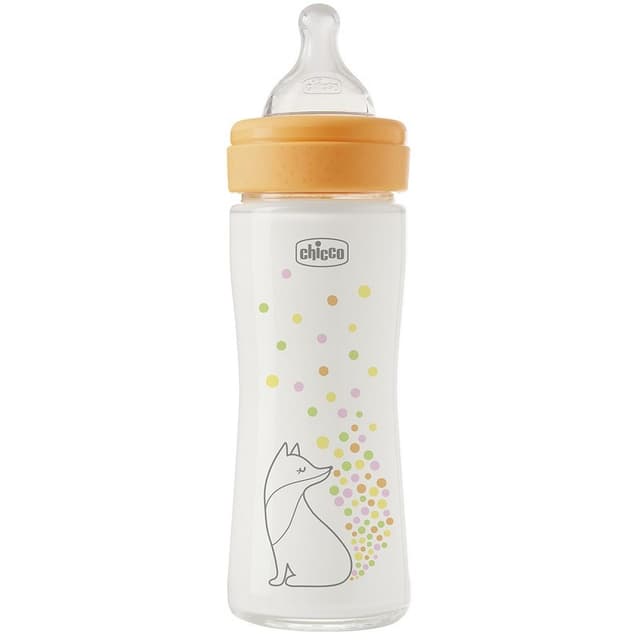 Chicco Babero de Silicona con Bolsa 240 ml – Niña