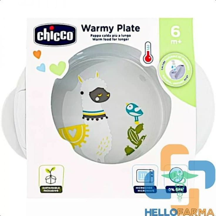 Chicco CH Plato Térmico 6M+ – Gris