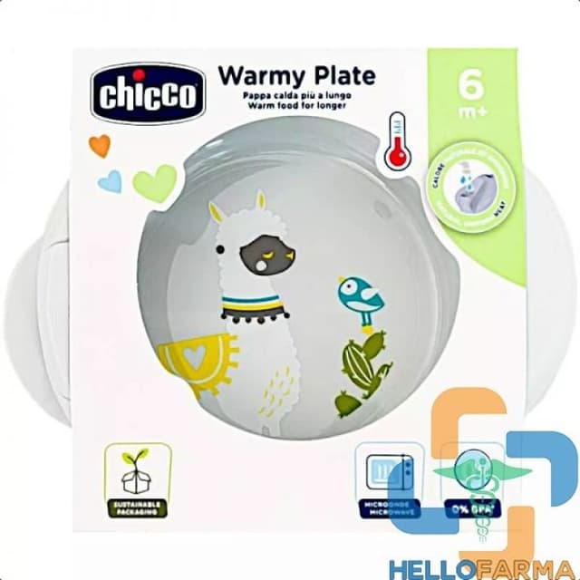 Chicco CH Plato Térmico 6M+ – Gris