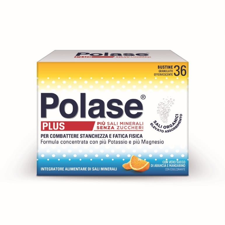 Magnesio 300 mg + Potasio – 36 sobres | Polase Plus