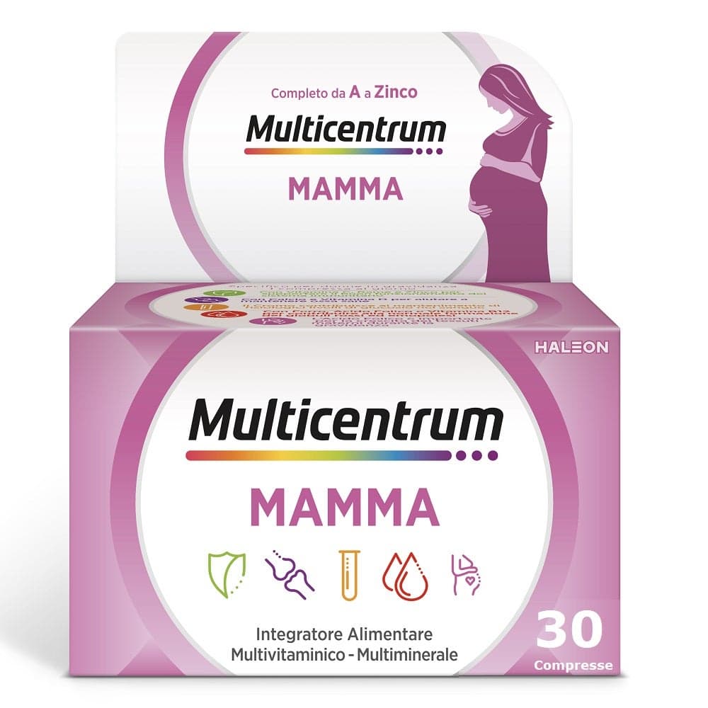 Multicentrum Mamma Multivitaminas + Minerales – 30 comprimidos