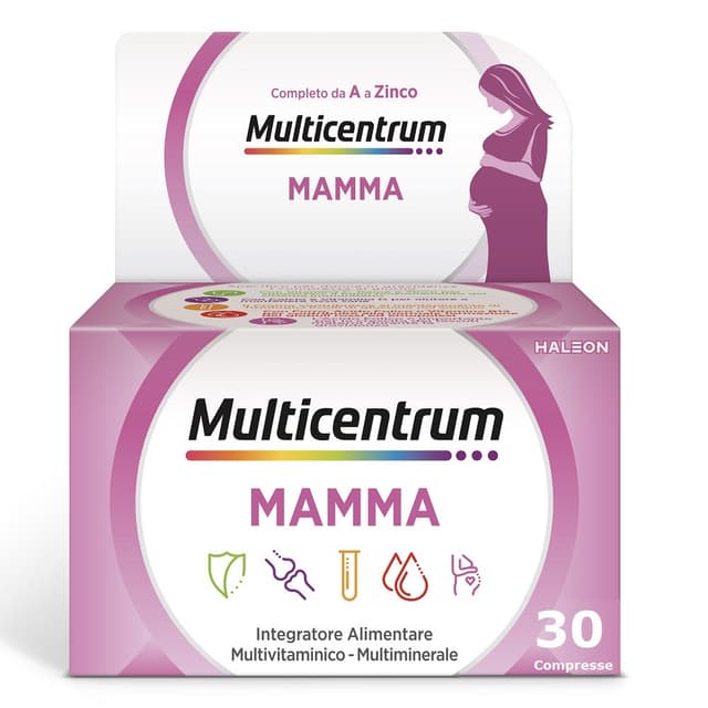 Multicentrum Mamma Multivitaminas + Minerales – 30 comprimidos