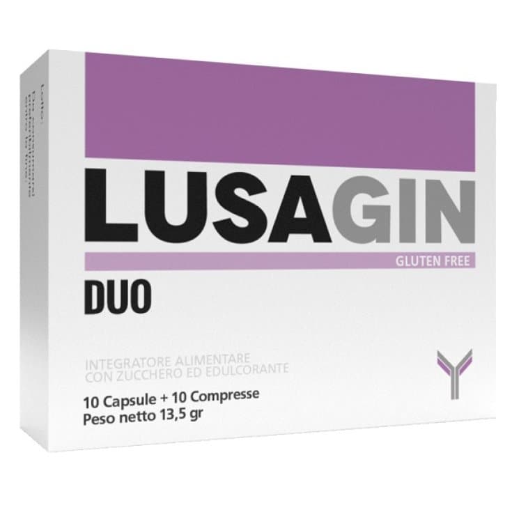 Lusagin Duo – 10 cápsulas + 10 comprimidos