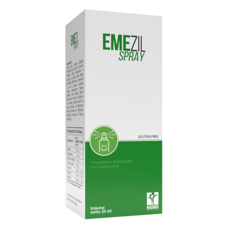 Jengibre 60 mg + Potasio | Emezil Spray – 20 ml