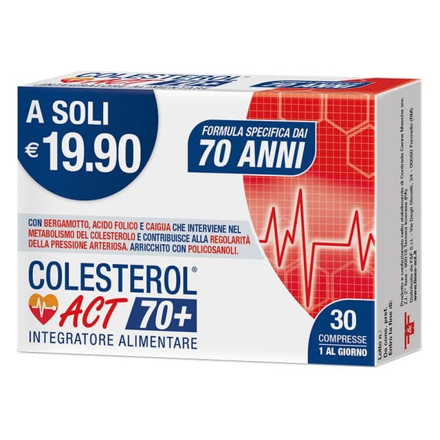 Colesterol Act 70+ – 30 comprimidos