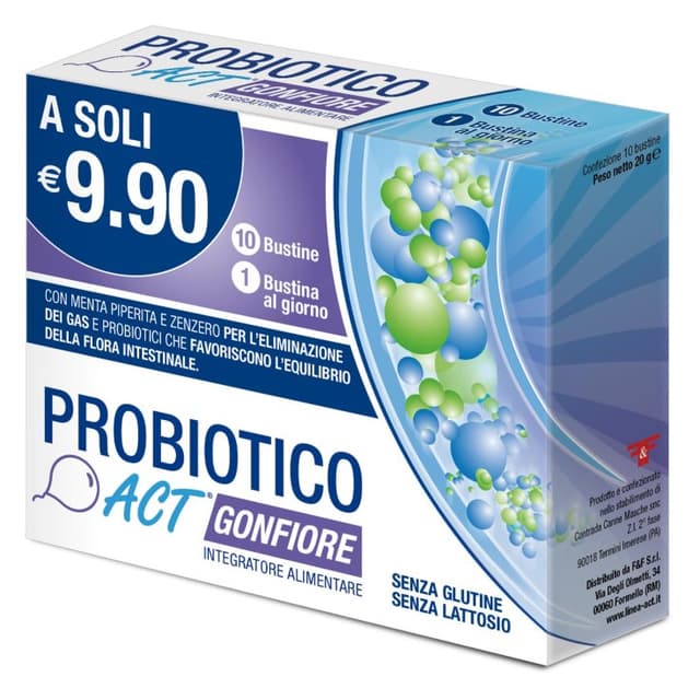 Probiotiko Act Hinchazón – 10 sobres