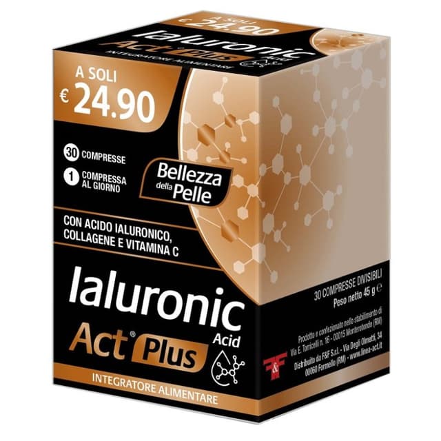 Ialuronic Acid Act Plus – 30 comprimidos