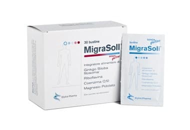Ginkgo biloba + Vitamina B2 – 30 sobres | Migrasoll