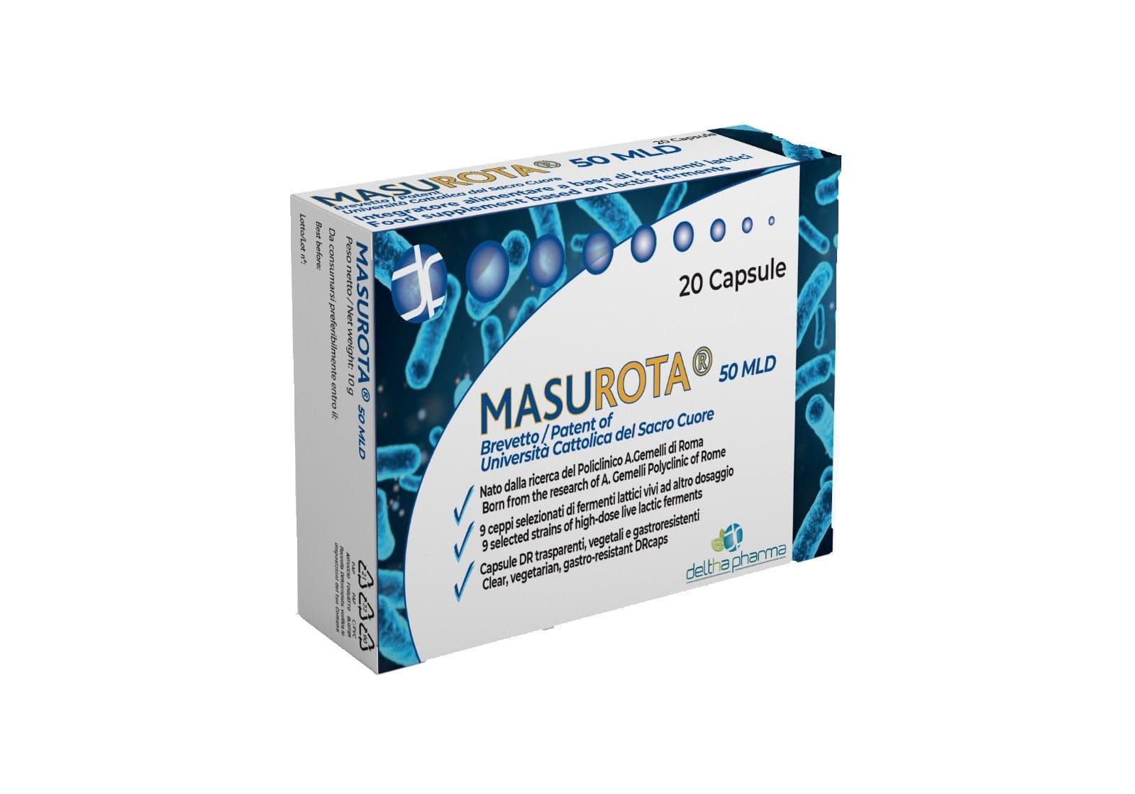 Masurota 50 mil millones – 20 cápsulas