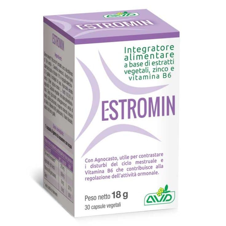 Agnocasto + Zinc – 30 cápsulas | Estromin