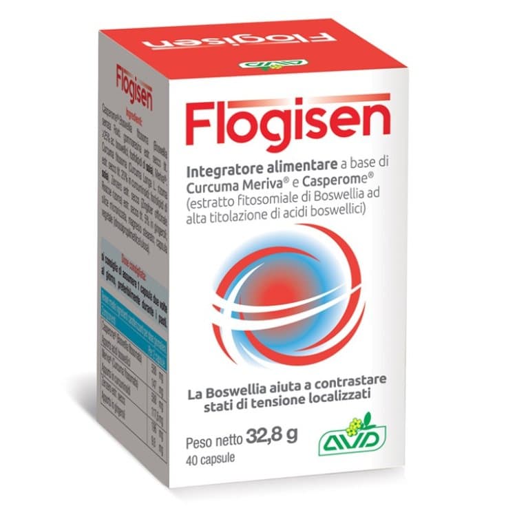 Boswellia (Incienso) 588 mg + Cúrcuma – 40 cápsulas | Flogisen