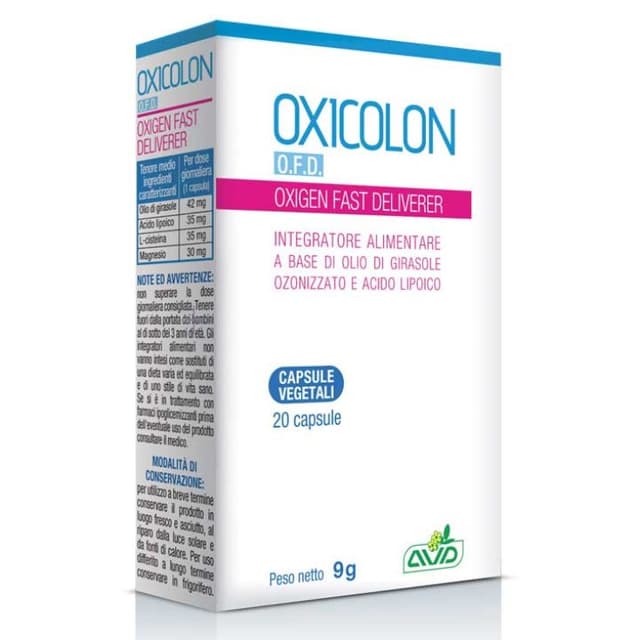 Oxicolon O F D – 20 cápsulas