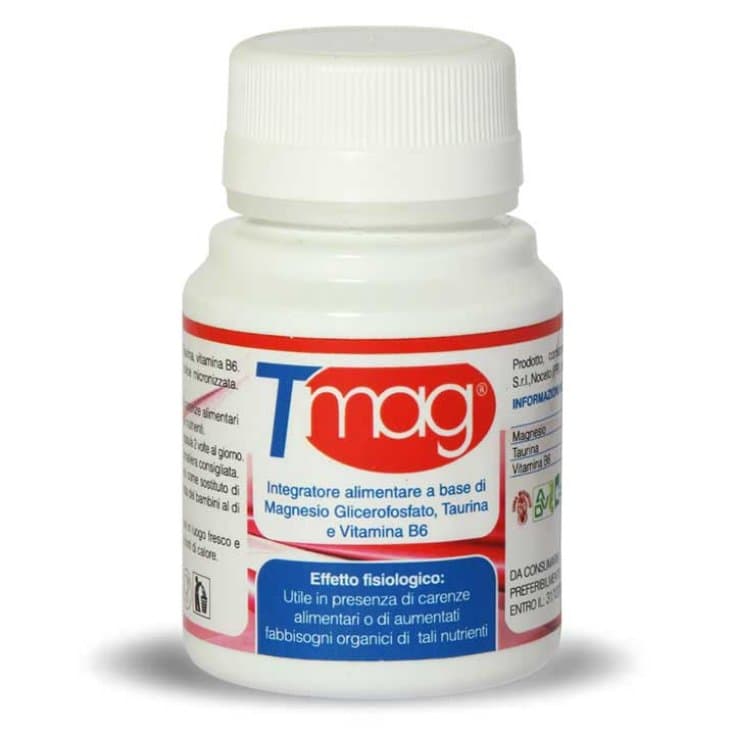 T Mag Magnesio Complemento Alimenticio – 60 cápsulas